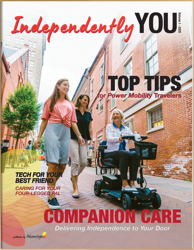 Independently YOU e-magazine - Volume 1: Top Tips for Power Mobility Travellers